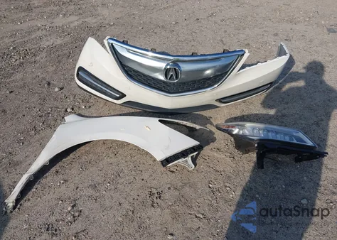 2016 Acura Mdx Advance Entertainment Packages/Advance Package из США, поврежденный, VIN 5FRYD3H95GB018404